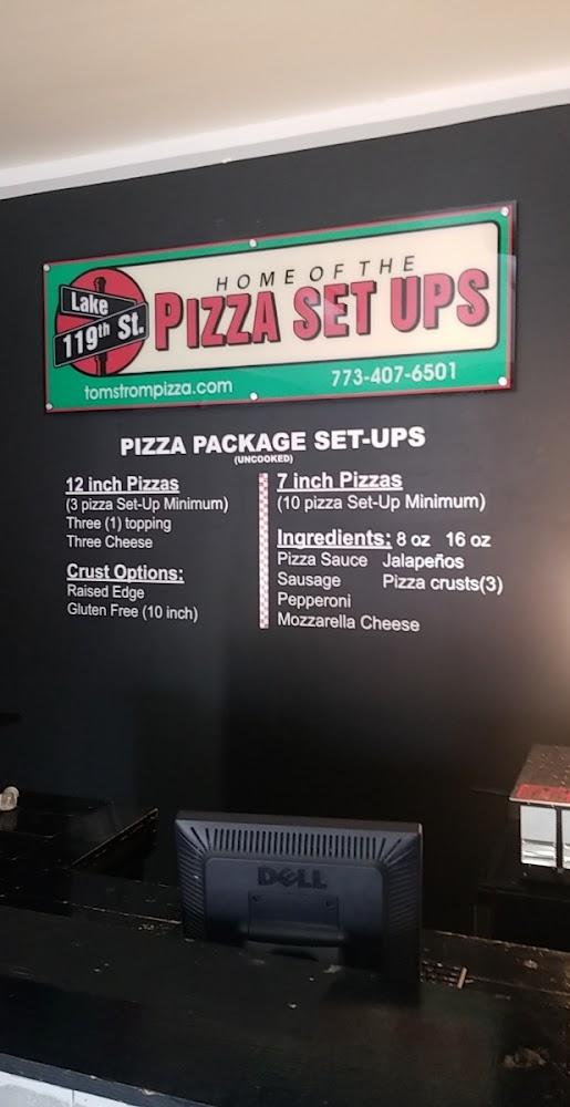 119th Street Pizza Setups Menu image 3